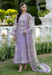 3-PC Unstitched Digital Printed Lawn Signature By Elaf | BIANCA