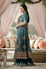 DN-02 Sabrina - دلناز Wedding Formals 23 By Qalamkar