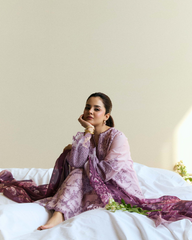 3-PC Unstitched Embroidered Lawn Coco By Zara Shahjahan | QUINCE-D5