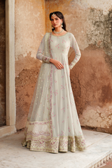 3-PC Unstitched Printed Charmeuse Printed Formals By Iznik | UE-551