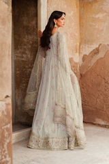 3-PC Unstitched Printed Charmeuse Printed Formals By Iznik | UE-551