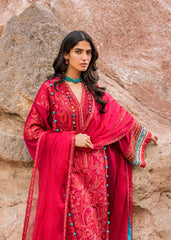 Elaheh (B) | 3PC Unstitched Lawn Siraa By Sadaf Fawad Khan