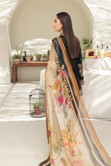 MD-807 | 4PC Unstitched Suit Embroidered Chikankari Lawn Mode By Johra
