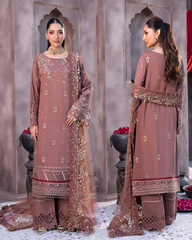 3-PC Unstitched Luxury Viscose Noor E Fajar Dehleez By Raeesa Premium | Namra