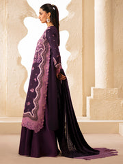 3-PC Unstitched Dyed Kotrai Embroidered Saqqara By Binilyas | 163 - B