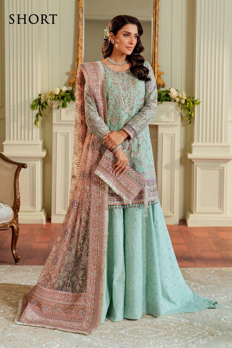3-PC Unstitched Embroidered Chiffon Chantelle By Baroque | CH13-08