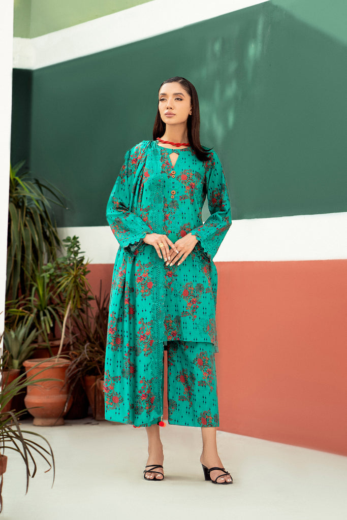 Charizma Embroidered Khaddar With Wool Shawl ANW-04 - 3Piece