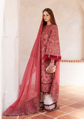 LAYLA | 3PC Unstitched Eid Luxury Lawn By Hussain Rehar