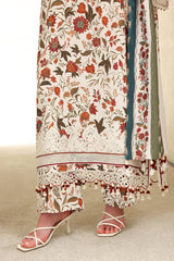 Digital Printed Viscose Silk Shirt & Trouser by Baroque
