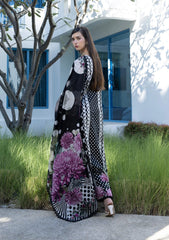 3-PC Unstitched Digital Printed Lawn Santorini By Elaf Premium | EPN-1B