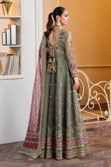 3-PC Unstitched Embroidered Chiffon By Baroque | CH12-02