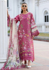 3-PC Unstitched Digital Printed Lawn Signature By Elaf | DELILAH
