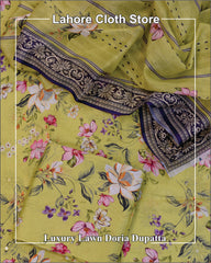 Doria Dupatta - Luxury Lawn