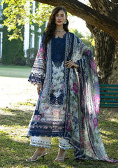 3-PC Unstitched Printed Lawn Signature By Elaf | ESA-2A