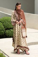 Digital Printed Viscose Silk Shirt & Trouser  by Baroque