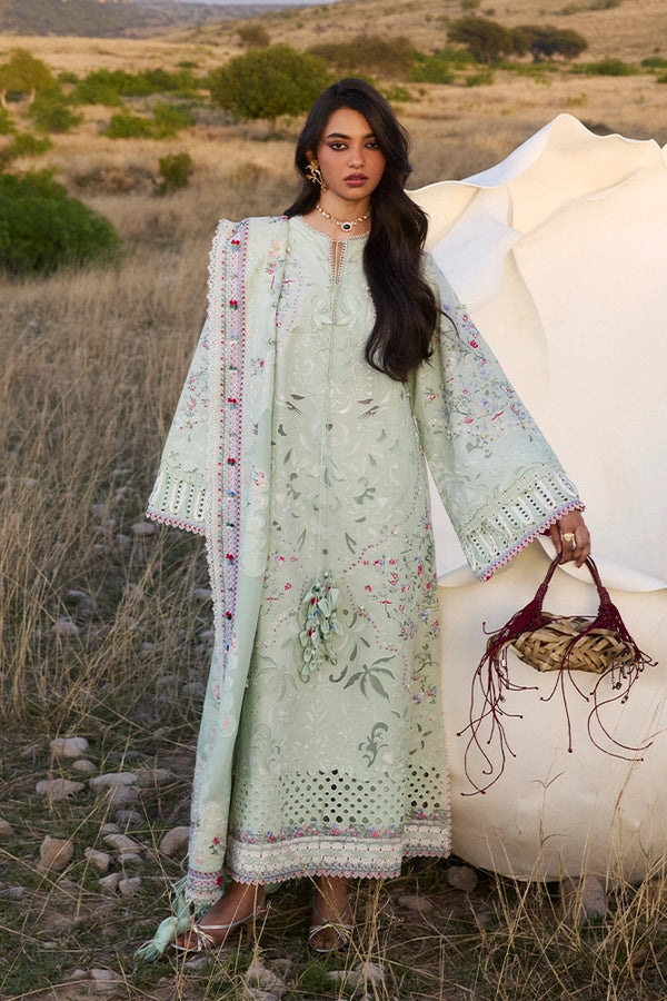 3-PC Unstitched Embroidered Lawn By Suffuse | SEROLI