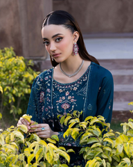 3-PC Unstitched Luxury Karandi Collection Kimora By Raeesa Premium | Naylo