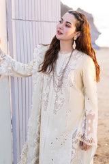 FP-01 JANA | 3Pc Unstitched Luxury Lawn Collection Sahil Kinare By Qalamkar