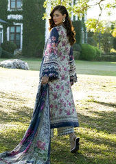 3-PC Unstitched Printed Lawn Signature By Elaf | ESA-2A