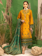 1933 - A | 3 PC - Unstitched Fasana Winter By Binilyas