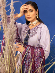 3-PC Unstitched Dobbi Embroidered Fasana By Binilyas| 1933 - B