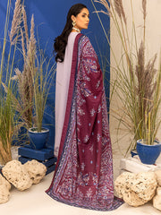 3-PC Unstitched Dobbi Embroidered Fasana By Binilyas| 1933 - B