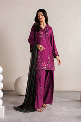 3-PC Unstitched Embroidered Festive Lawn By Iznik | IBE-01