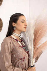 3-PC Unstitched Lawn Embroidered Suit By Wania | WL-475