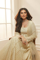 3-PC Unstitched Embroidered Lawn Luxury Lawn By Sobia Nazir | LEE26-1A