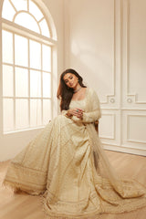 3-PC Unstitched Embroidered Lawn Luxury Lawn By Sobia Nazir | LEE26-1A