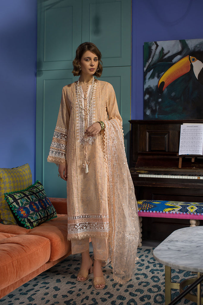 D-1 B | 3PC Unstitched Summer Vital Collection By Sobia Nazir