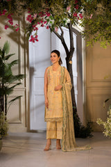 Unstitched 3-PC Embroidered Lawn Vital Collection By Sobia Nazir - VT25-1B