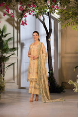 Unstitched 3-PC Embroidered Lawn Vital Collection By Sobia Nazir - VT25-1B