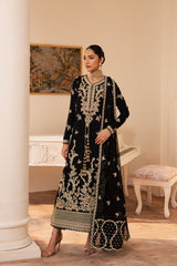 3-PC Unstitched Embroidered Suit Suave By Emaan Adeel | SVARA
