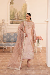3-PC Unstitched Embroidered Suit Suave By Emaan Adeel | VELITH