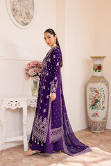 3-PC Unstitched Embroidered Suit Suave By Emaan Adeel | CALAIS