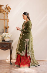 3-PC Unstitched Embroidered Suit Suave By Emaan Adeel | ORAYA