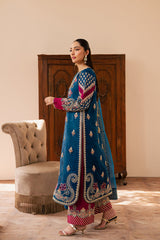 3-PC Unstitched Embroidered Suit Suave By Emaan Adeel | AVOIR
