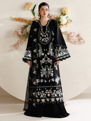 3-PC Unstitched Embroidered Luxury Lawn Marbella By Parishay | MB-05