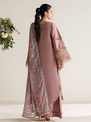 3-PC Unstitched Embroidered Luxury Lawn Marbella By Parishay | MB-01