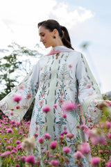 3-PC Unstitched Embroidered Lawn By Jazmin | USE-9317