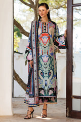 3-PC Unstitched Embroidered Lawn By Jazmin | USE-9311