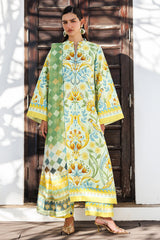 3-PC Unstitched Embroidered Lawn By Jazmin | USE-9315