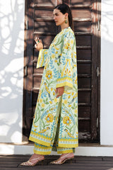 3-PC Unstitched Embroidered Lawn By Jazmin | USE-9315