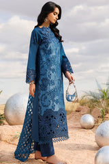 3-PC Unstitched Embroidered Lawn Shangrila By Parishay | ANG-11
