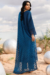 3-PC Unstitched Embroidered Lawn Shangrila By Parishay | ANG-11