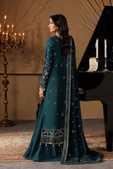 3-PC Unstitched Chiffon Embroidered By Emaan Adeel | ASTERIA