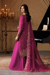 3-PC Unstitched Chiffon Embroidered By Emaan Adeel | EMBER