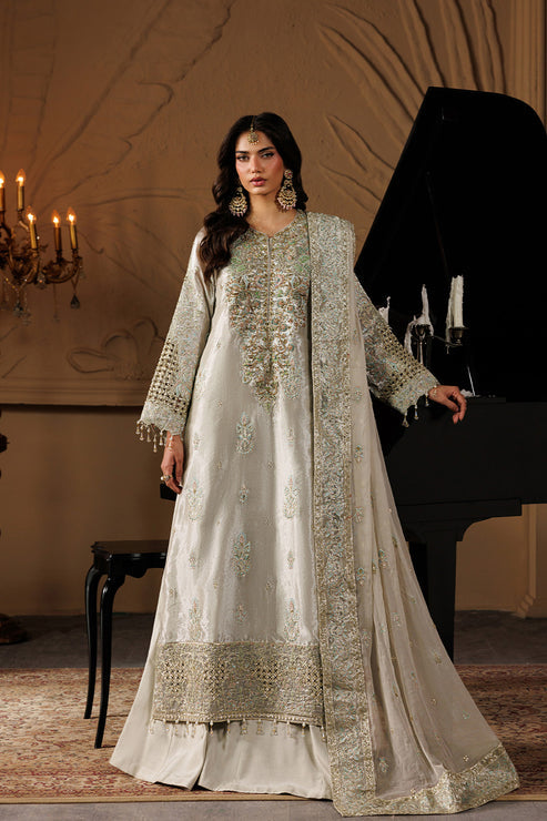 3-PC Unstitched Chiffon Embroidered By Emaan Adeel | JEWEL