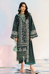 3-PC Unstitched Embroidered Lawn Shangrila By Parishay | ANG-14